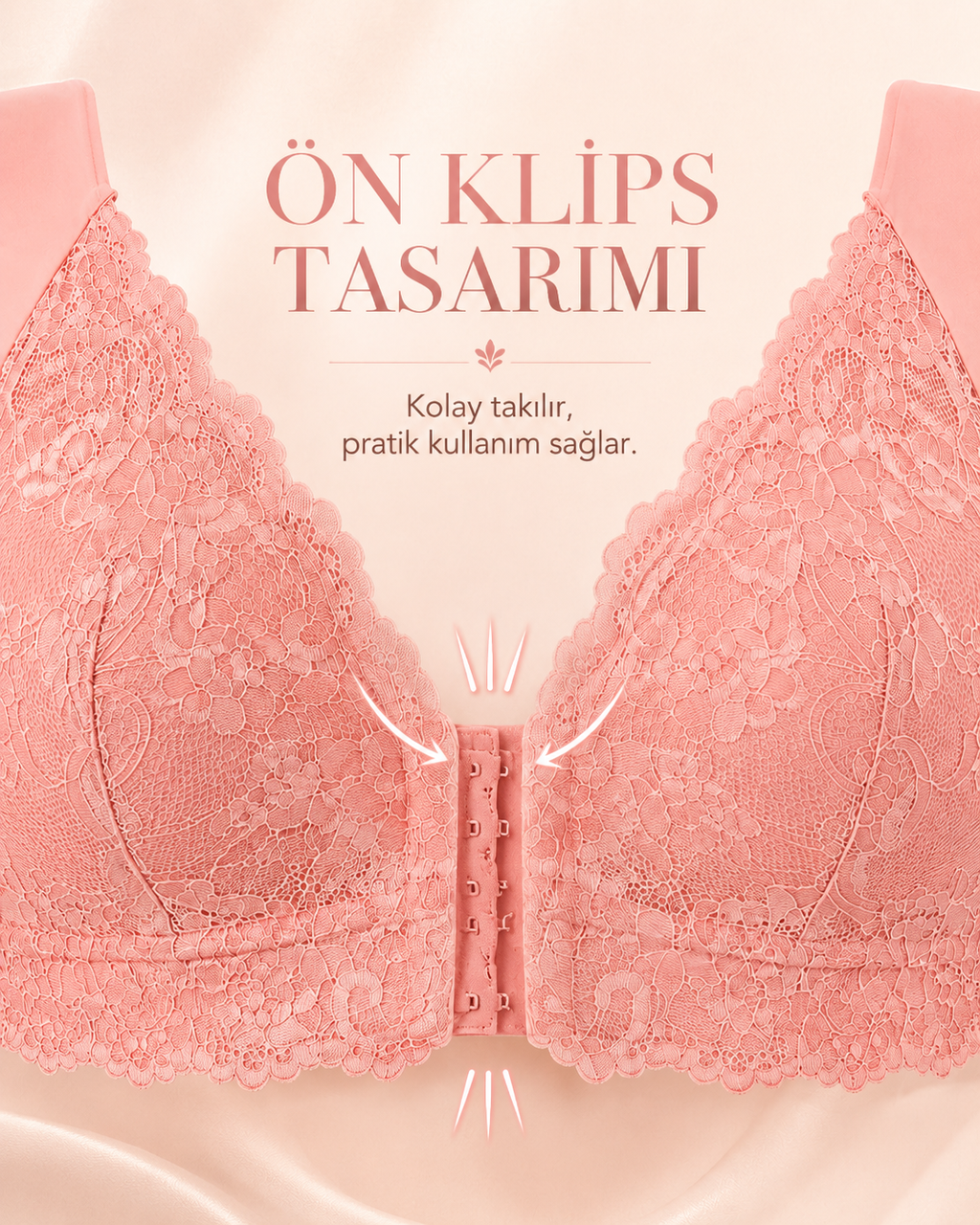Colina™ Önden Açılır Dantel Konfor Sütyeni